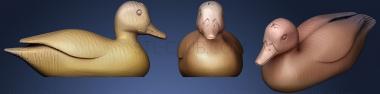 3D model Jean Gordons Carvings Duck (STL)